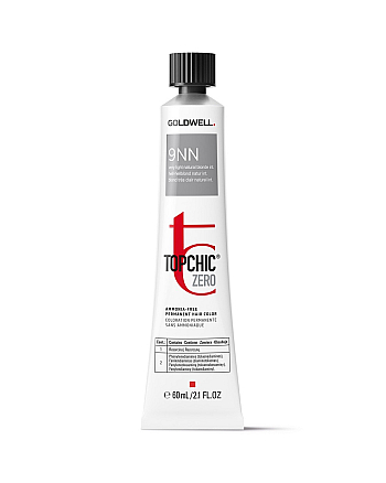 Goldwell Topchic Zero - Безаммиачная краска для волос 9NN интенсивный очень яркий натуральный блонд 60 мл - hairs-russia.ru